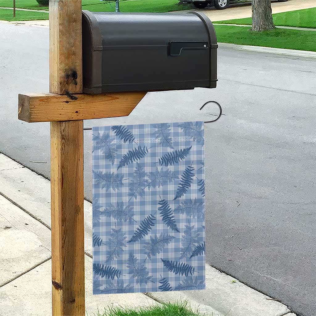 Blue Palaka Hawaii Palapalai Garden Flag Hawaiian Fern - Polynesian Pride