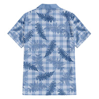 Blue Palaka Hawaii Palapalai Hawaiian Shirt Hawaiian Fern - Polynesian Pride