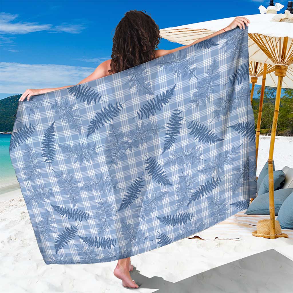 Blue Palaka Hawaii Palapalai Sarong Hawaiian Fern - Polynesian Pride