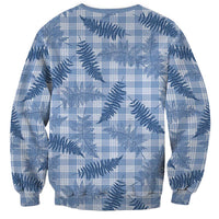 Blue Palaka Hawaii Palapalai Sweatshirt Hawaiian Fern LT14 - Polynesian Pride