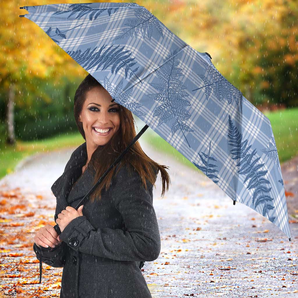 Blue Palaka Hawaii Palapalai Umbrella Hawaiian Fern LT14 - Polynesian Pride