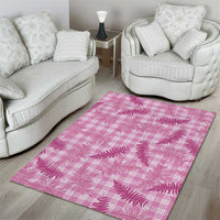 Purple Palaka Hawaii Palapalai Area Rug Hawaiian Fern - Polynesian Pride