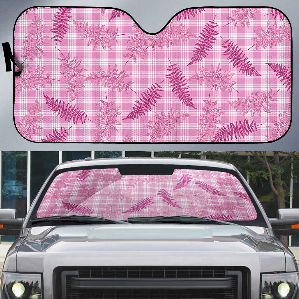 Purple Palaka Hawaii Palapalai Auto Sun Shade Hawaiian Fern - Polynesian Pride