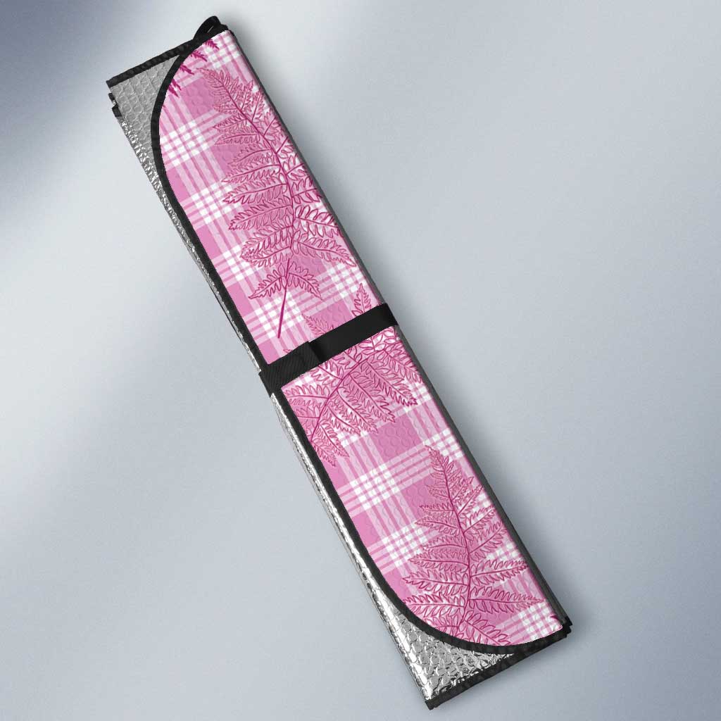 Purple Palaka Hawaii Palapalai Auto Sun Shade Hawaiian Fern - Polynesian Pride