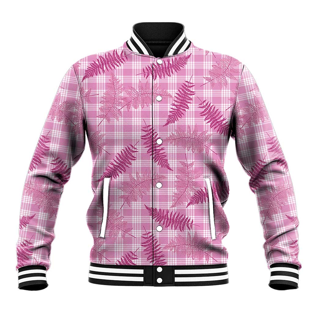 Purple Palaka Hawaii Palapalai Baseball Jacket Hawaiian Fern LT14 Unisex Purple - Polynesian Pride