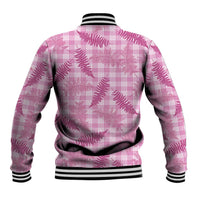 Purple Palaka Hawaii Palapalai Baseball Jacket Hawaiian Fern LT14 - Polynesian Pride