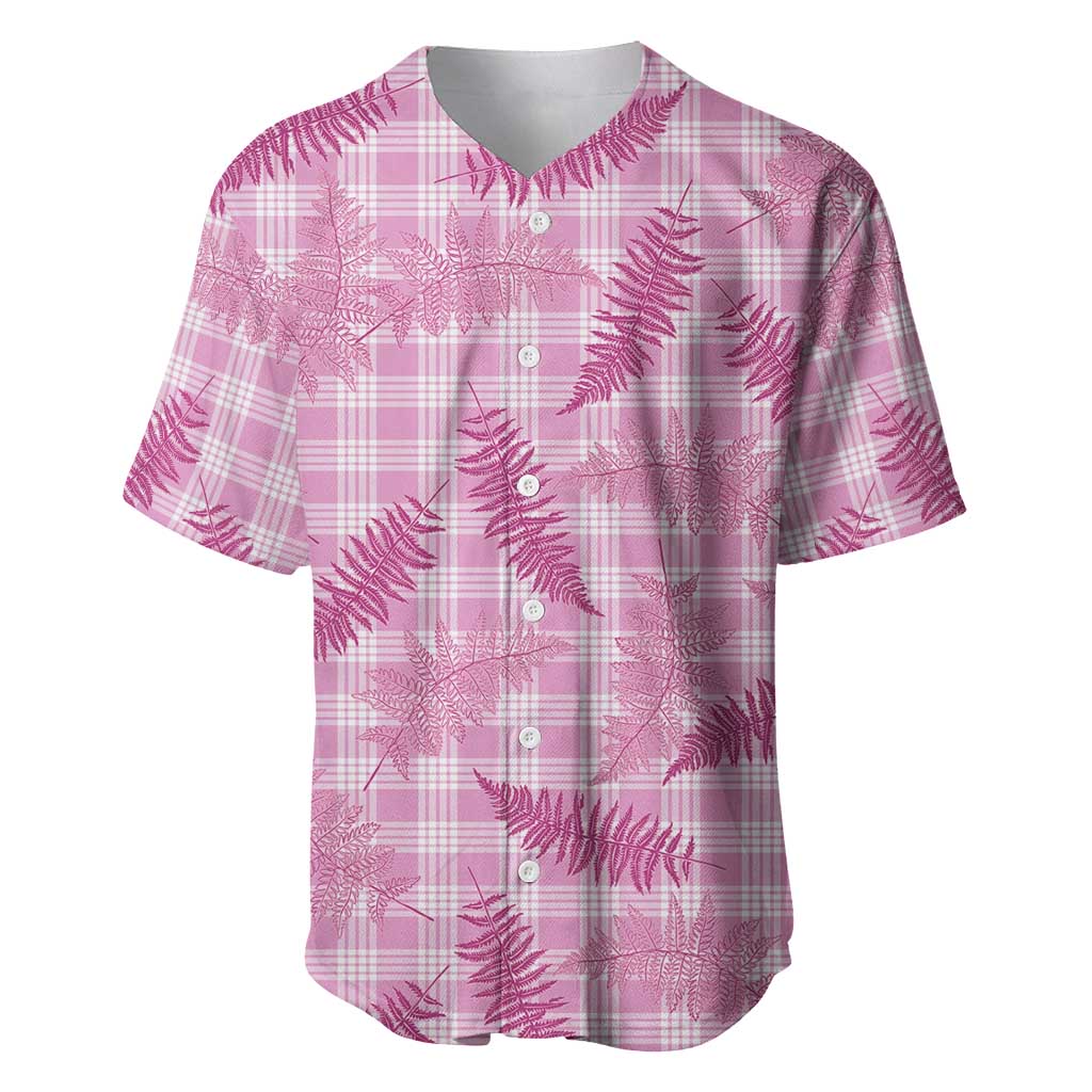 Purple Palaka Hawaii Palapalai Baseball Jersey Hawaiian Fern LT14 Purple - Polynesian Pride