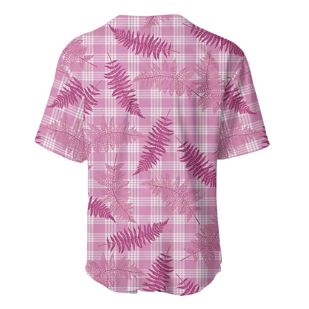 Purple Palaka Hawaii Palapalai Baseball Jersey Hawaiian Fern LT14 - Polynesian Pride