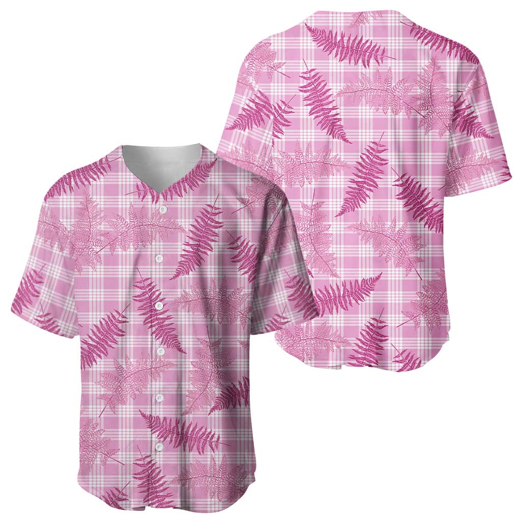 Purple Palaka Hawaii Palapalai Baseball Jersey Hawaiian Fern LT14 - Polynesian Pride