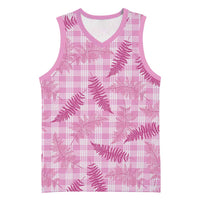 Purple Palaka Hawaii Palapalai Basketball Jersey Hawaiian Fern LT14 Unisex Purple - Polynesian Pride