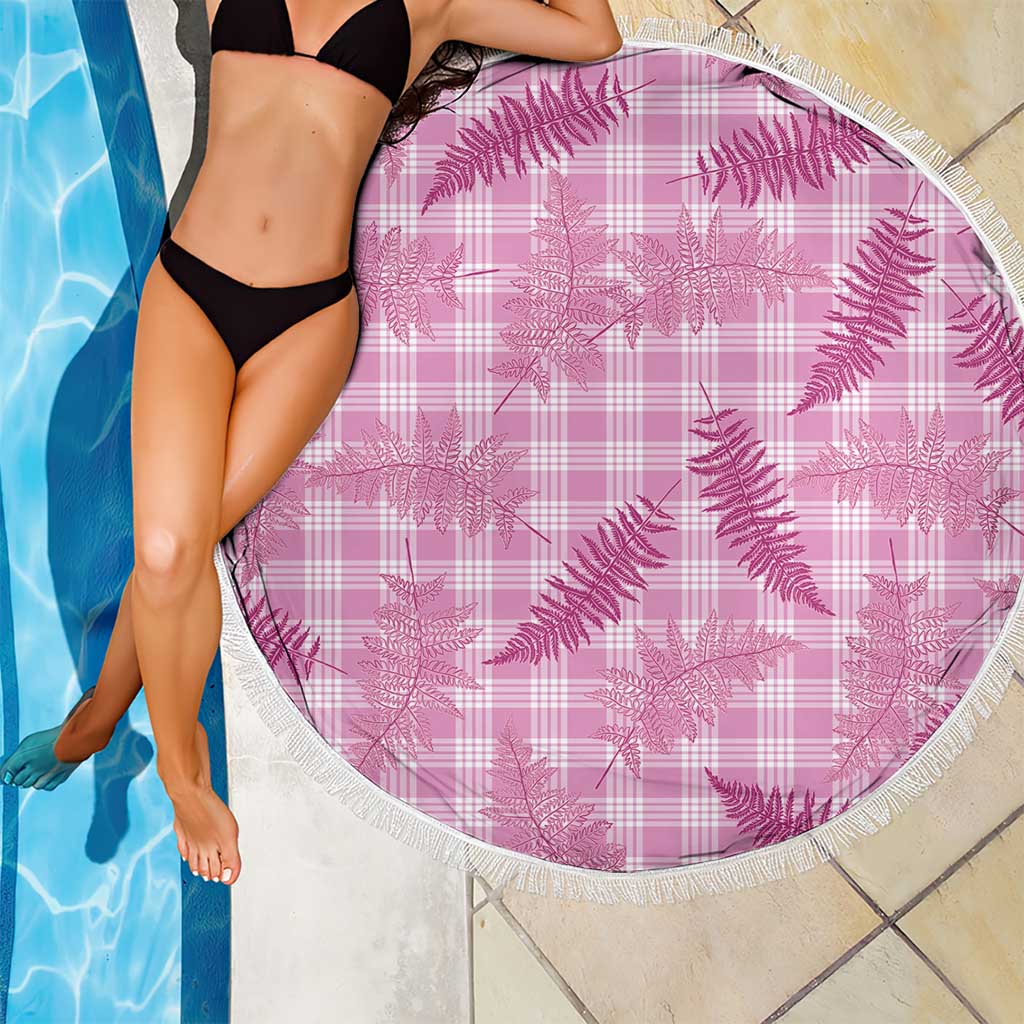 Purple Palaka Hawaii Palapalai Beach Blanket Hawaiian Fern - Polynesian Pride