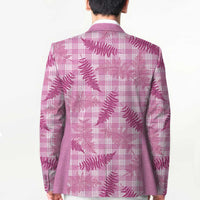 Purple Palaka Hawaii Palapalai Blazer Hawaiian Fern - Polynesian Pride