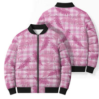 Purple Palaka Hawaii Palapalai Bomber Puffer Jacket Hawaiian Fern LT14 - Polynesian Pride