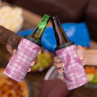 Purple Palaka Hawaii Palapalai 4 in 1 Can Cooler Tumbler Hawaiian Fern - Polynesian Pride