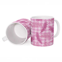 Purple Palaka Hawaii Palapalai Ceramic Mug Hawaiian Fern LT14 - Polynesian Pride