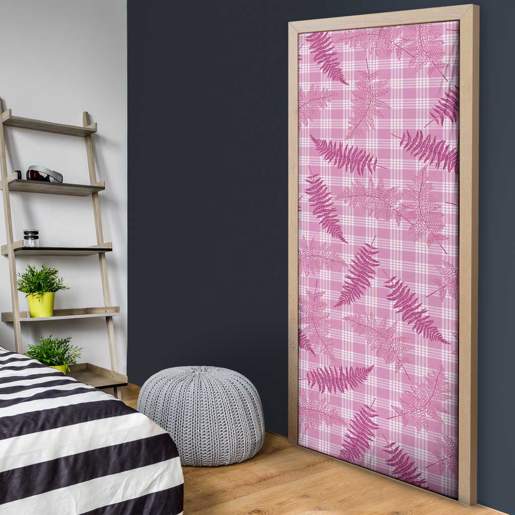 Purple Palaka Hawaii Palapalai Door Cover Hawaiian Fern LT14 - Polynesian Pride