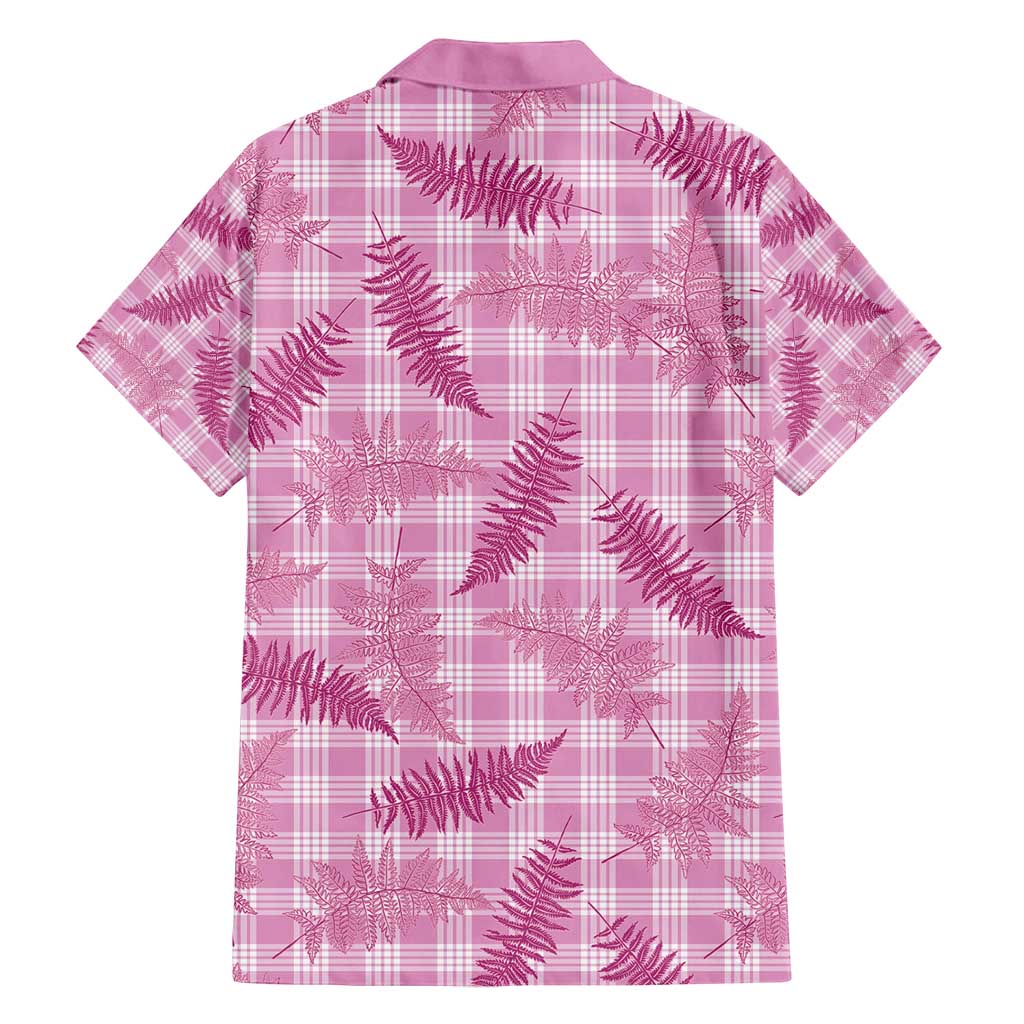 Purple Palaka Hawaii Palapalai Family Matching Long Sleeve Bodycon Dress and Hawaiian Shirt Hawaiian Fern - Polynesian Pride