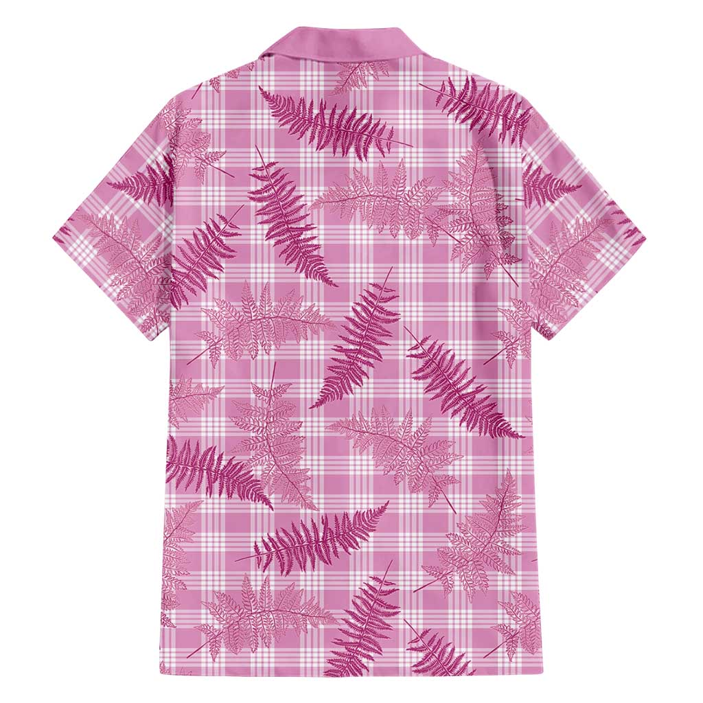 Purple Palaka Hawaii Palapalai Family Matching Puletasi and Hawaiian Shirt Hawaiian Fern - Polynesian Pride