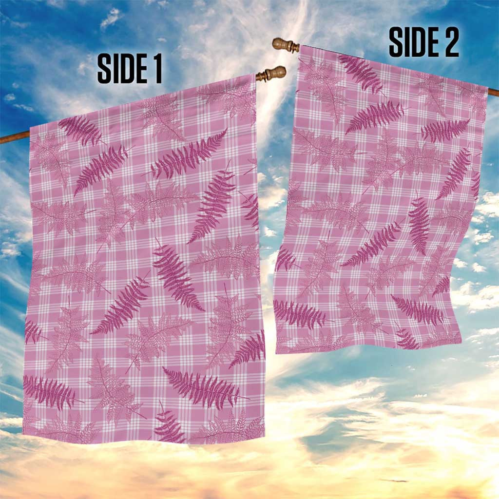 Purple Palaka Hawaii Palapalai Garden Flag Hawaiian Fern - Polynesian Pride