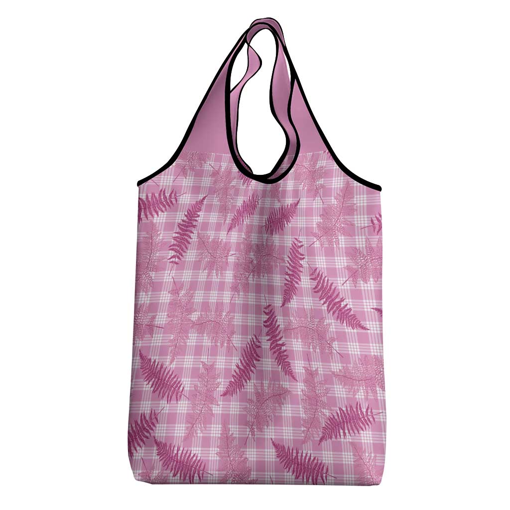 Purple Palaka Hawaii Palapalai Grocery Bag Hawaiian Fern - Polynesian Pride