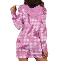 Purple Palaka Hawaii Palapalai Hoodie Dress Hawaiian Fern - Polynesian Pride