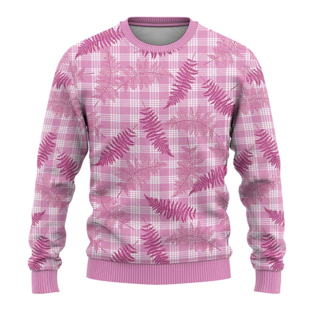 Purple Palaka Hawaii Palapalai Ugly Christmas Sweater Hawaiian Fern - Polynesian Pride