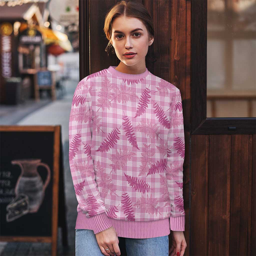 Purple Palaka Hawaii Palapalai Ugly Christmas Sweater Hawaiian Fern - Polynesian Pride