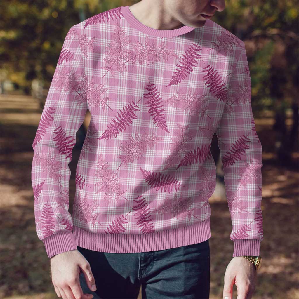 Purple Palaka Hawaii Palapalai Ugly Christmas Sweater Hawaiian Fern - Polynesian Pride