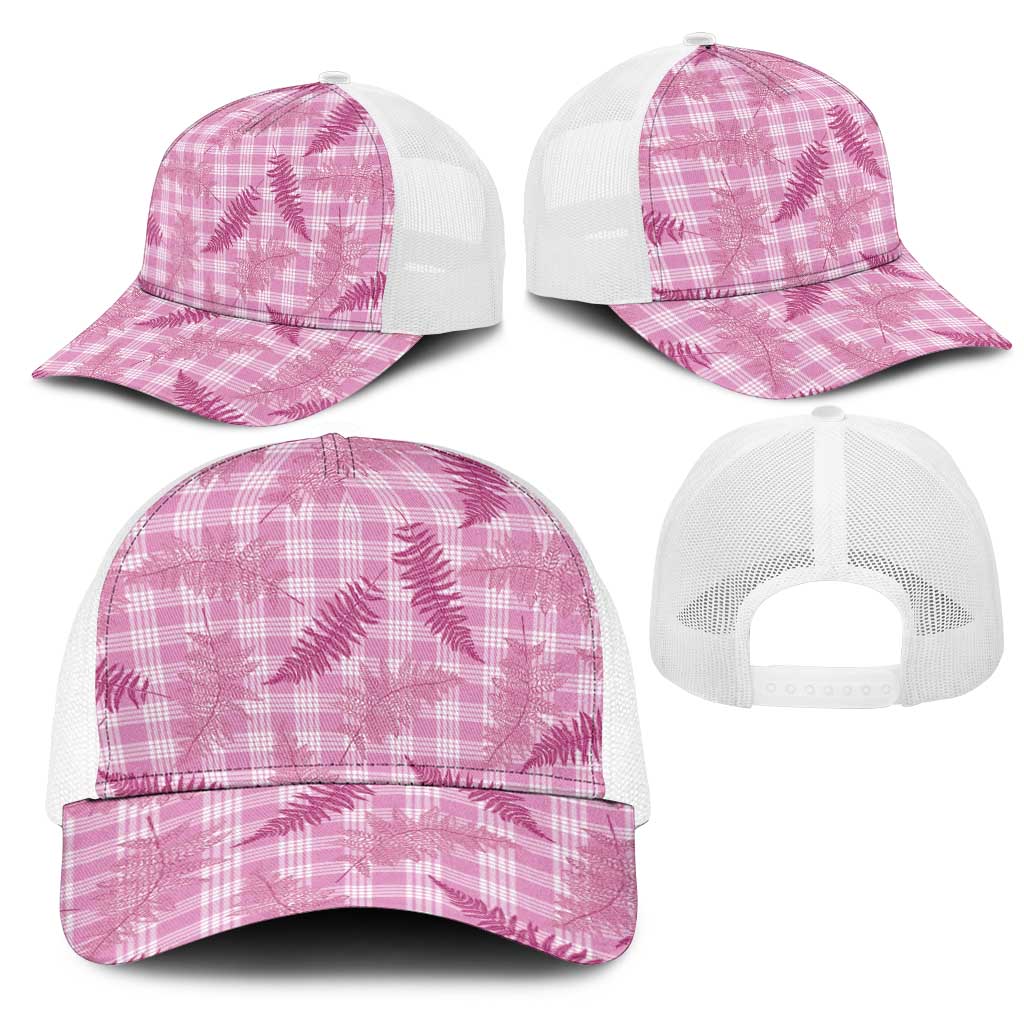 Purple Palaka Hawaii Palapalai Mesh Trucker Cap Hawaiian Fern LT14 - Polynesian Pride