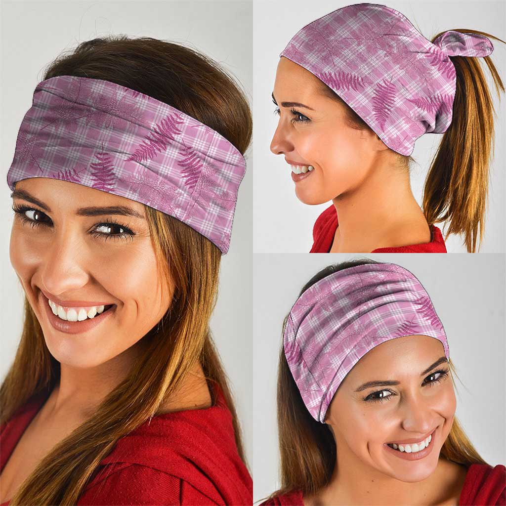 Purple Palaka Hawaii Palapalai Neck Gaiter Hawaiian Fern - Polynesian Pride