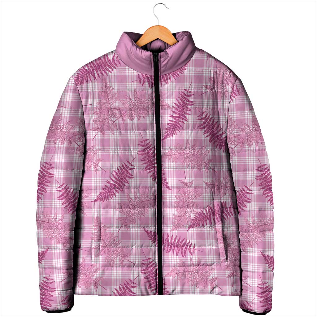 Purple Palaka Hawaii Palapalai Padded Jacket Hawaiian Fern LT14 - Polynesian Pride