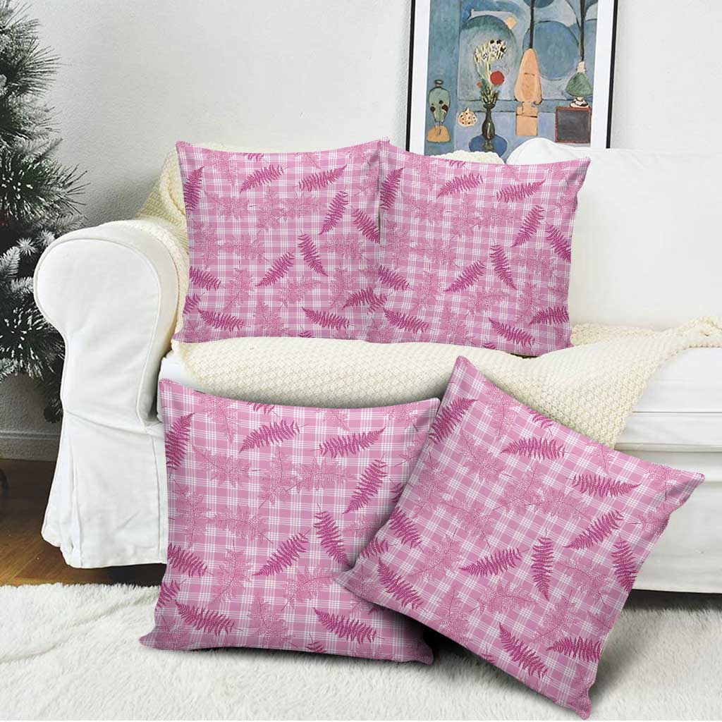 Purple Palaka Hawaii Palapalai Pillow Cover Hawaiian Fern - Polynesian Pride