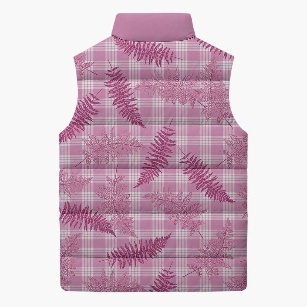Purple Palaka Hawaii Palapalai Sleeveless Puffer Jacket Hawaiian Fern LT14 - Polynesian Pride