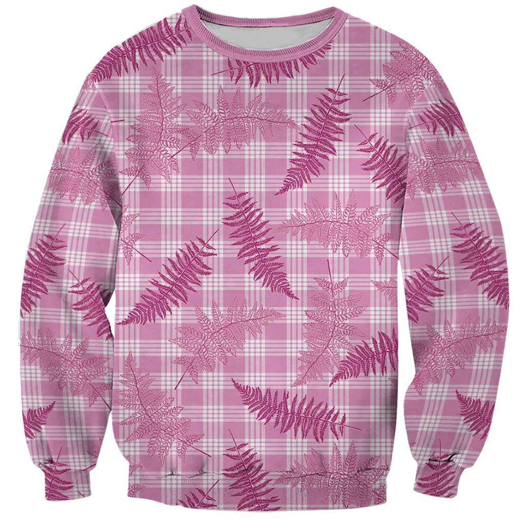 Purple Palaka Hawaii Palapalai Sweatshirt Hawaiian Fern LT14 Unisex Purple - Polynesian Pride