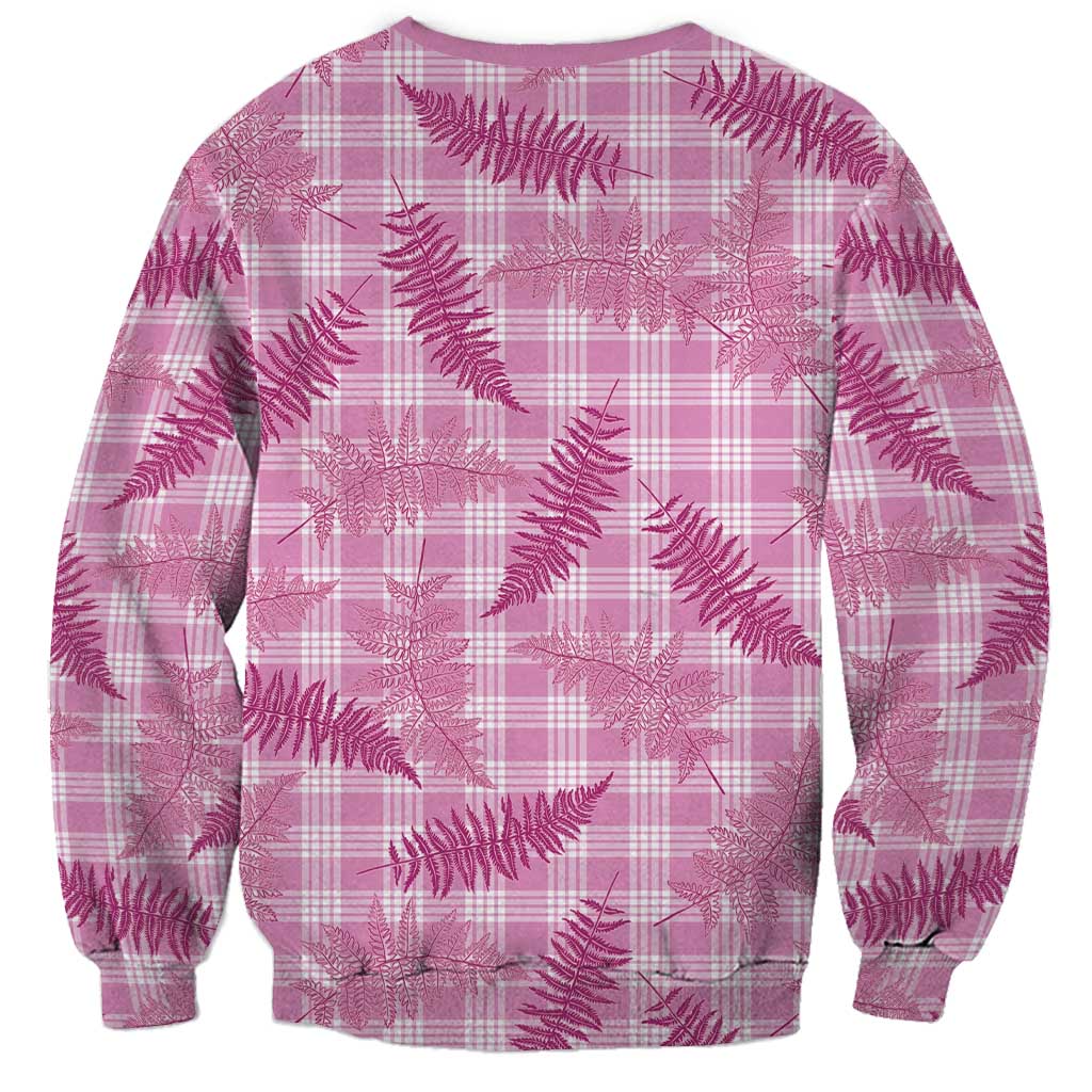 Purple Palaka Hawaii Palapalai Sweatshirt Hawaiian Fern LT14 - Polynesian Pride