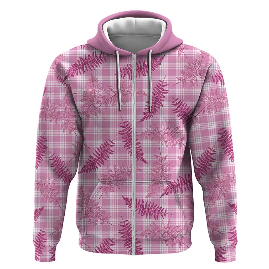 Purple Palaka Hawaii Palapalai Zip Hoodie Hawaiian Fern LT14 Zip Hoodie Purple - Polynesian Pride