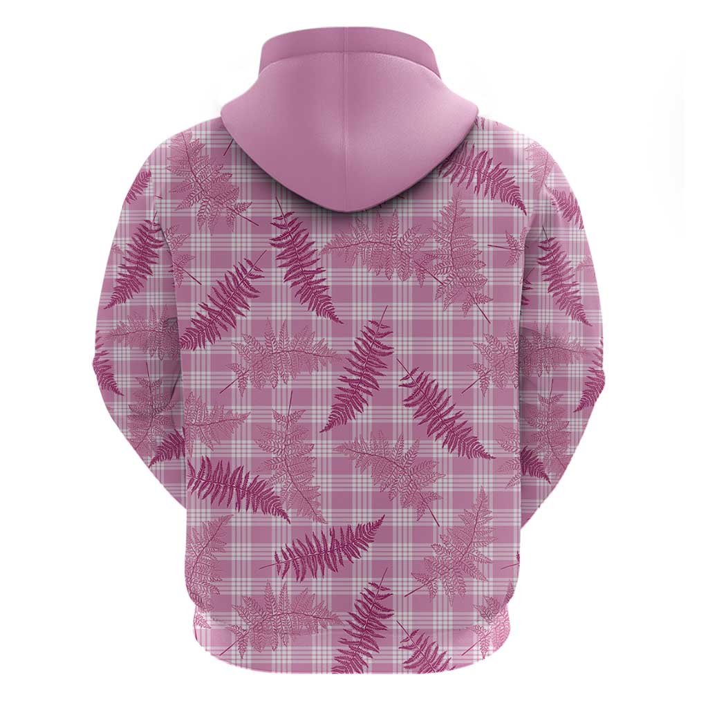 Purple Palaka Hawaii Palapalai Zip Hoodie Hawaiian Fern LT14 - Polynesian Pride