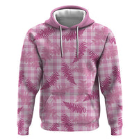 Purple Palaka Hawaii Palapalai Zip Hoodie Hawaiian Fern LT14 Pullover Hoodie Purple - Polynesian Pride
