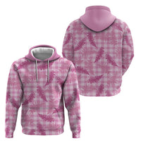 Purple Palaka Hawaii Palapalai Zip Hoodie Hawaiian Fern LT14 - Polynesian Pride