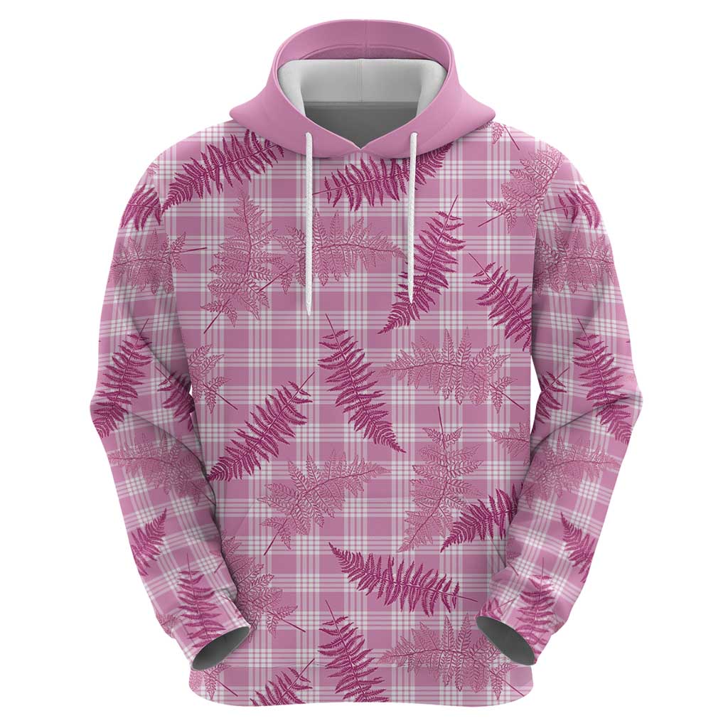 Purple Palaka Hawaii Palapalai Zip Hoodie Hawaiian Fern LT14 - Polynesian Pride