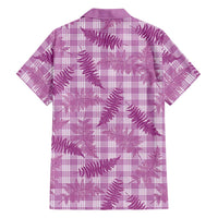 Pink Palaka Hawaii Palapalai Family Matching Puletasi and Hawaiian Shirt Hawaiian Fern - Polynesian Pride