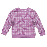 Pink Palaka Hawaii Palapalai Kid Ugly Christmas Sweater Hawaiian Fern - Polynesian Pride