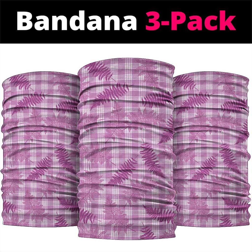 Pink Palaka Hawaii Palapalai Neck Gaiter Hawaiian Fern LT14 package One Size: 25*50cm Pink - Polynesian Pride