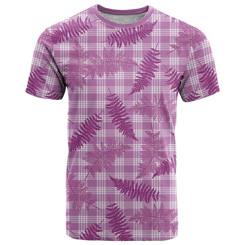 Pink Palaka Hawaii Palapalai T Shirt Hawaiian Fern - Polynesian Pride