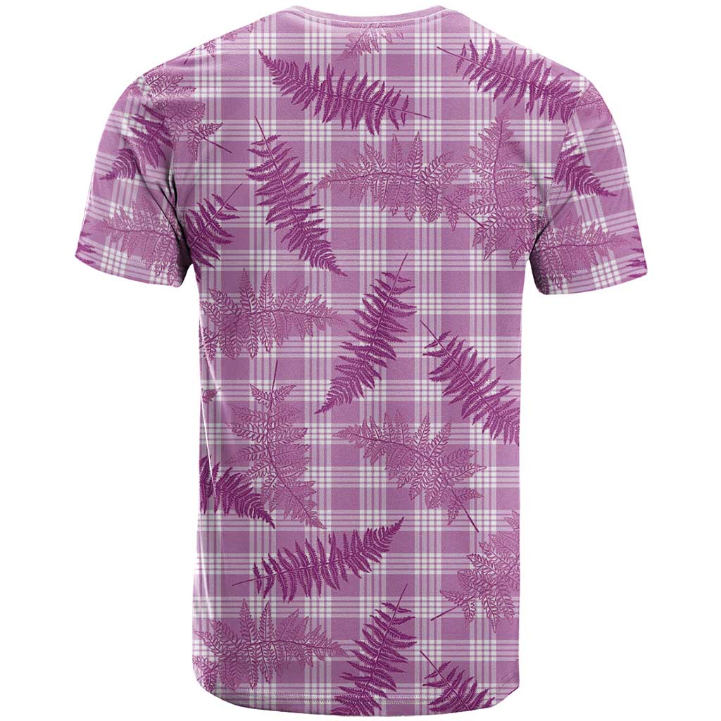 Pink Palaka Hawaii Palapalai T Shirt Hawaiian Fern - Polynesian Pride