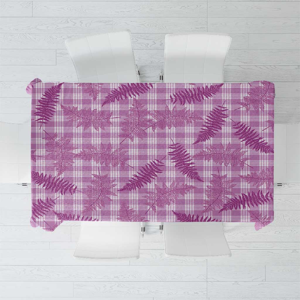 Pink Palaka Hawaii Palapalai Tablecloth Hawaiian Fern LT14 Pink - Polynesian Pride