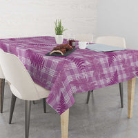 Pink Palaka Hawaii Palapalai Tablecloth Hawaiian Fern LT14 - Polynesian Pride