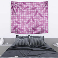 Pink Palaka Hawaii Palapalai Tapestry Hawaiian Fern - Polynesian Pride