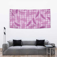 Pink Palaka Hawaii Palapalai Tapestry Hawaiian Fern - Polynesian Pride