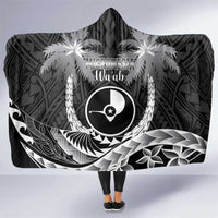 FSM Yap Day Hooded Blanket 2025 Wa'ab Micronesia Black Color